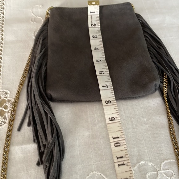 Odote Suede Fringe Crossbody - Picture 4 of 8